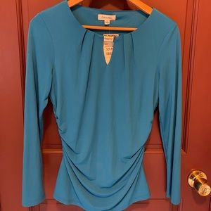 Calvin Klein Blouse (Blue)